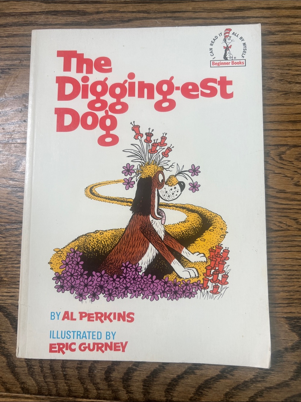 The Digging-est Dog by Al Perkins - White Cover